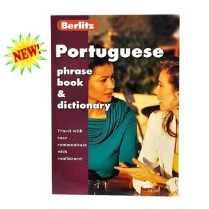 Berlitz Portuguese Phrase Book & Dictionary Travel Guide New